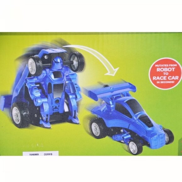 Red Transforming Robot Radio Controlled Car Robot To Racecar - Picture 9 of 11